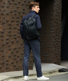 GOTAIRIKU 仕事で着られる【シワになりにくい/洗える/ストレッチ/吸水速乾】バブルテック フーデッドブルゾン