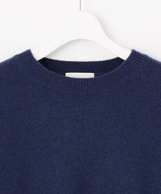自由区 S 【カタログ掲載】ウールカシミヤブレンドソリッドオーバー ニット