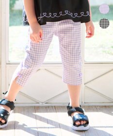 ANY KIDS ひんやりクール ギンガムパンツ