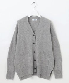 J.PRESS LADIES 【洗える】CASHMERE BLEND Vネック カーディガン