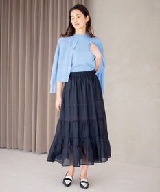 組曲 【2SET・WEB限定】編地ニット ツインセット