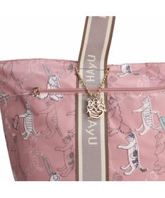 ACE BAGS & LUGGAGE HAyU × ace.  フォールディング 折り畳みトートバッグ 猫柄 30L 17862