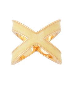 MOONBAT Luna Luce(ルナルーチェ)スカーフリング パール調 Cross Ring お手持ちのスカーフを通すだけ ギフト