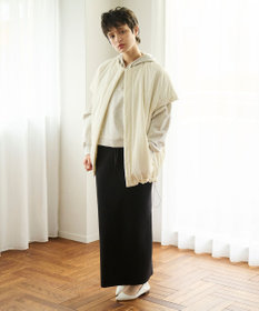 #Newans 【洗える】ナローシルエットニットスカート