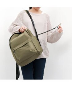 UNBILLION カシュカシュ cachecache / 【WEB限定】ユニセックスで使えるシンプル好きさんのための11ポケットリュック