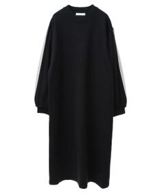 Green Parks 袖チュールニットワンピース