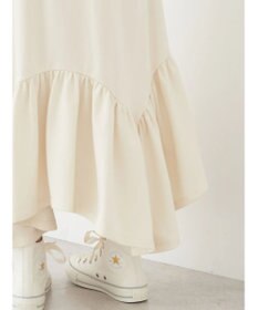 earth music&ecology ウラケ裾フリルスカート