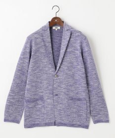 JOSEPH ABBOUD 【清涼感/軽い/洗える】 スラブギマニットジャケット