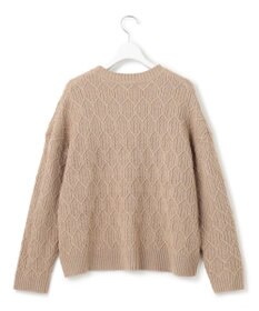J.PRESS YORK STREET 【WOMEN】ショート ケーブルニット