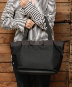 UNBILLION cachecache WEB限定ナイロンリボントートバッグＬ