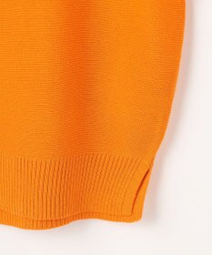 ANY L アクリルガーターポロ衿ニット