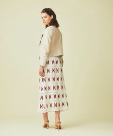 キカ刺繍ロングスカート, キナリ, 36