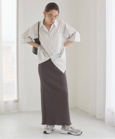 WEGO 【ANGIE VINTAGE】リブマーメイドスカート