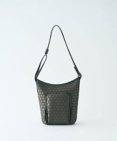 MIYABIYA LAQUOH【撥水加工】篭目柄エンボスボンディング ポケットショルダー