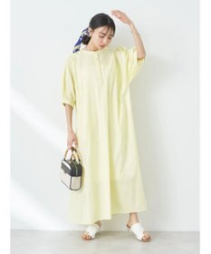 earth music&ecology ポプリンフレアワンピース