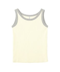 AMERICAN HOLIC バイカラーテレコタンクトップ