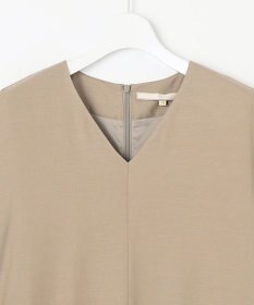 自由区 【XSサイズ~/洗える】キュプラリネンシャンタン ワンピース