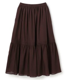 UNFILO エアリー ギャザースカート