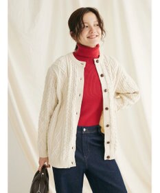 CRAFT STANDARD BOUTIQUE リサイクルポリエステルケーブルカーディガン