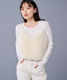 uncrave 【手洗い可】シープライク ファー ビスチェ（uncrave STANDARD）