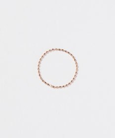 Phoebe 【K10RG】カットボールチェーンリング　ローズゴールド/BOXつき　3号/7号/11号/13号