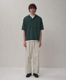 ATON FINE ICE COTTON | スキッパーポロセーター - UNISEX