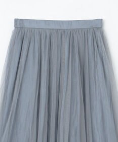 ANY 【ウエストゴム】シャイニーチュールスカート