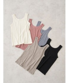 earth music&ecology シャーリングタンクトップ