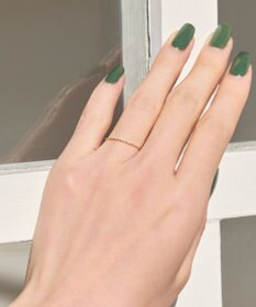 Phoebe 【K10RG】カットボールチェーンリング　ローズゴールド/BOXつき　3号/7号/11号/13号