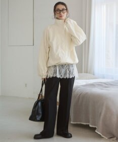 WEGO 【ANGIE VINTAGE】裾レースドッキングロンT