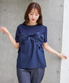 TOCCA 【洗える】PRESENT RIBBON Tシャツ