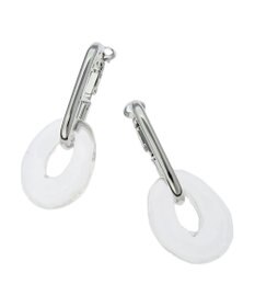 Green Parks ・ＨＡＬＦ　ＴＩＭＥ　ラフデザインクリア２ＷＡＹピアス