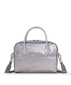 LeSportsac SQUARE TH CROSSBODY/アップタウンシルバーシャイン/シルバー
