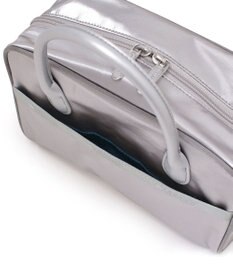 LeSportsac SQUARE TH CROSSBODY/アップタウンシルバーシャイン/シルバー