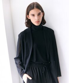 BEIGE， PYRRHOT / シアーコンビ ニットジャケット