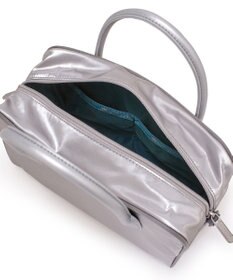 LeSportsac SQUARE TH CROSSBODY/アップタウンシルバーシャイン/シルバー