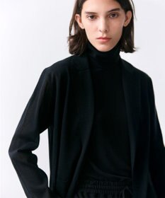 BEIGE， PYRRHOT / シアーコンビ ニットジャケット