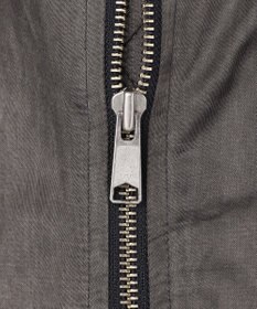 J.PRESS MEN 【J.PRESS ORIGINALS】Bleach Viscose Cotton Satin Flight Jacket / Japan Made