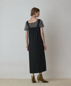 GRACE CONTINENTAL スーツ地ジャンパ－スカート