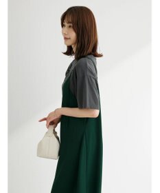Green Parks BEST PRICE 前後２ｗａｙカットリブキャミワンピース