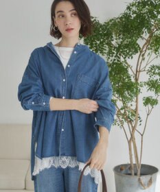 WEGO 【ANGIE VINTAGE】裾レースドッキングロンT