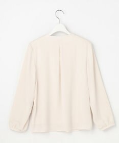 ANY SIS L 【裏起毛】エニポカ バンドカラー ブラウス