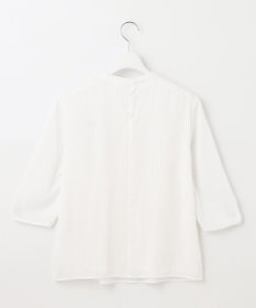 J.PRESS LADIES L シャドーストライプ ボウタイ カットソー