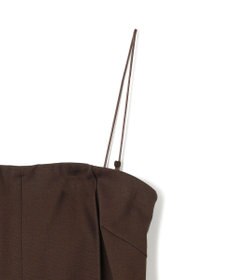 BEIGE， 【洗える】PHILOX / ハイストレッチベアトップオールインワン