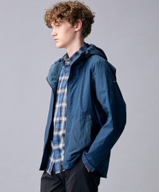 JOSEPH ABBOUD MOUNTAIN 【ナチュラルカラー/ストレッチ】ナイロンコンビガーメントダイパーカー