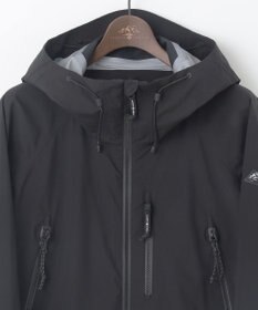 JOSEPH ABBOUD MOUNTAIN 【ECO撥水/耐水性/透湿/防水素材/ストレッチ/軽量/ライナードッキング対応】ボイルドポリエステル マウンテンシェルパーカー