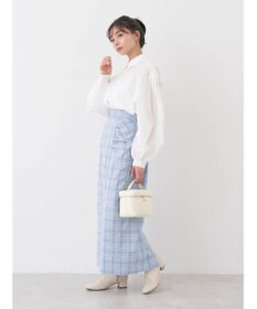 earth music&ecology 袖タックブラウス