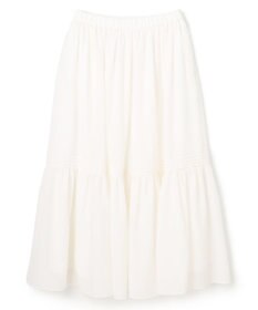 UNFILO エアリー ギャザースカート