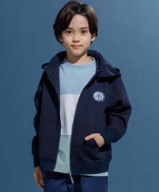 J.PRESS KIDS 【140-170cm】ダンボールニット ロゴ パーカー