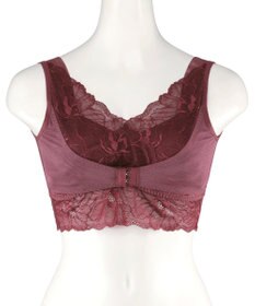 San-ai Resort（三愛水着楽園） 毎日らくちん 楽しくバストケアもちもちナイトブラ【ナイト＆ディブラ】フロントホックあり 【northerly】